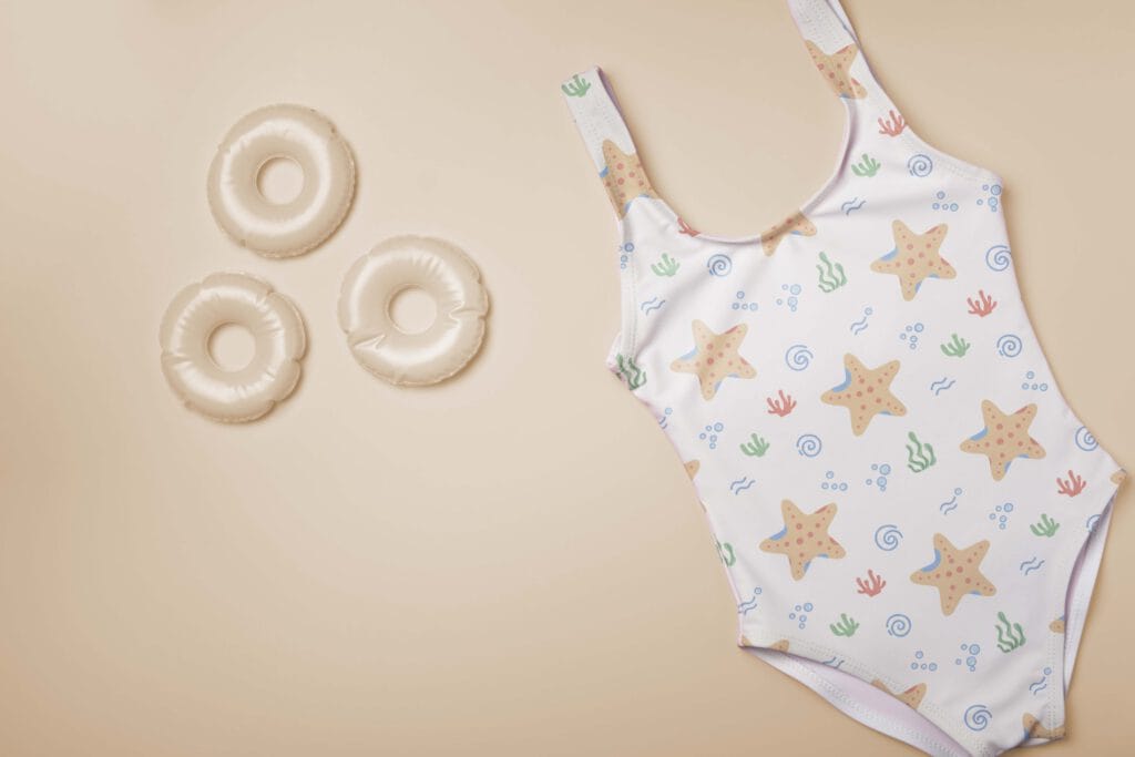 Diseño de ropa para la marca de bañadores para bebés Nadidors