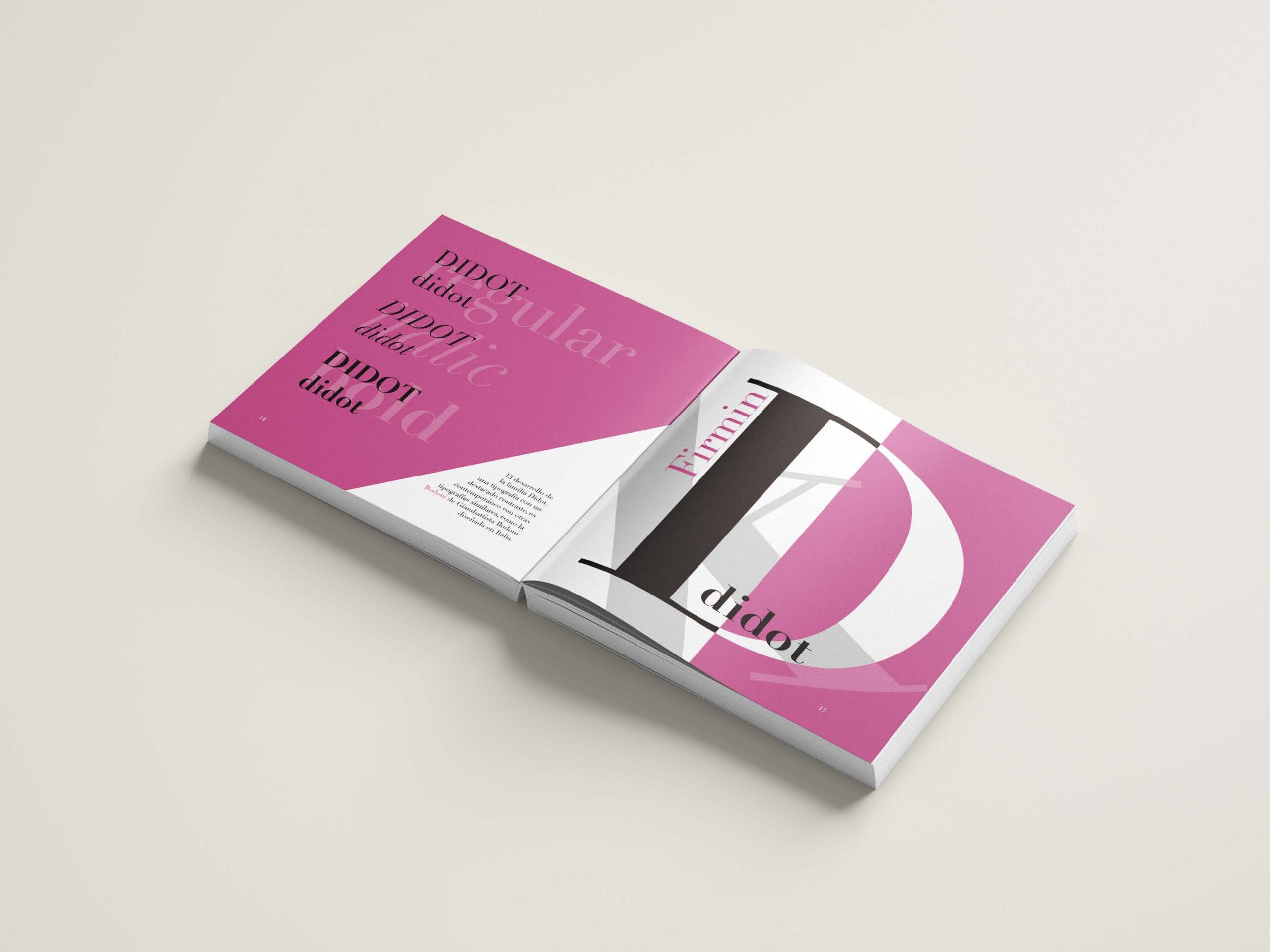 Maquetación y diseño de un libro tipográfico