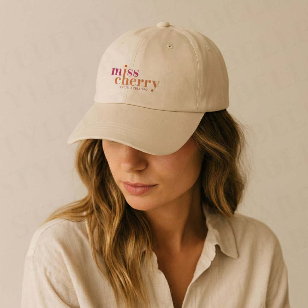 Diseño de gorra corporativa para Miss Cherry